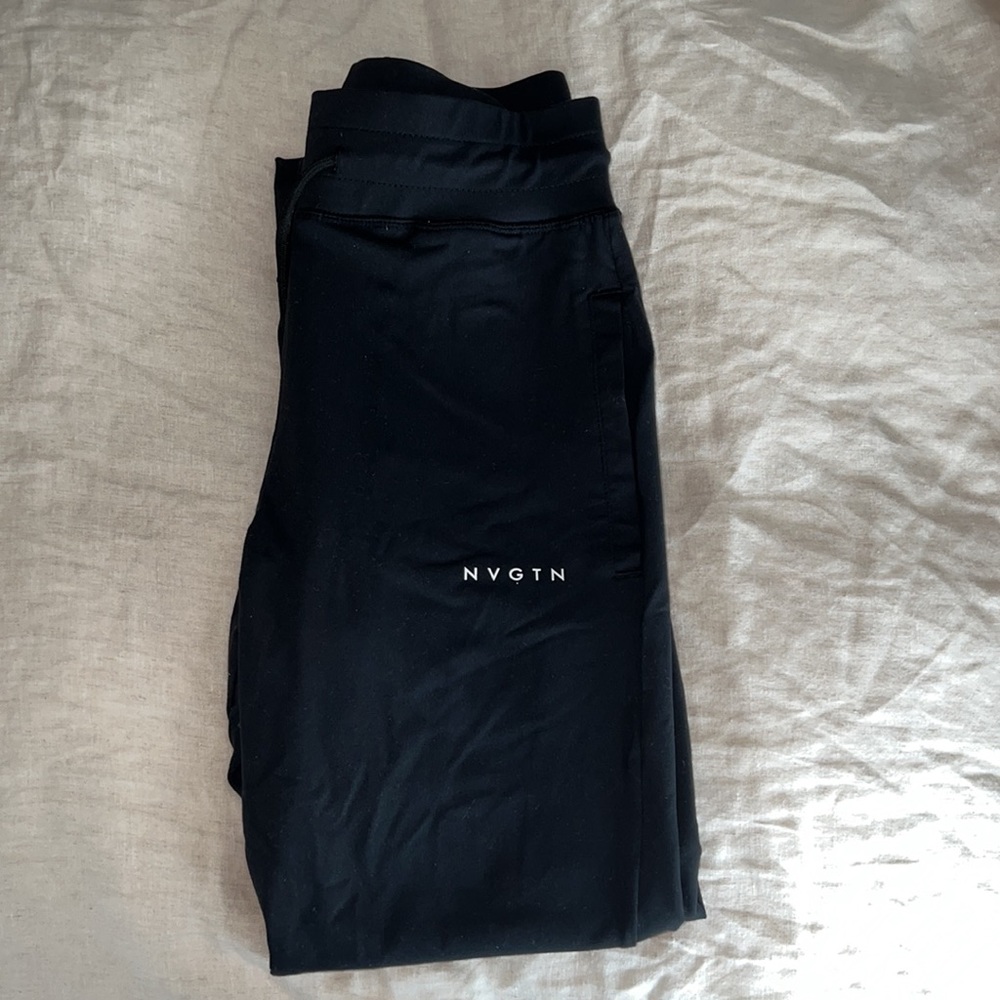 NVGTN Jet Black Joggers - Picture 5 of 5